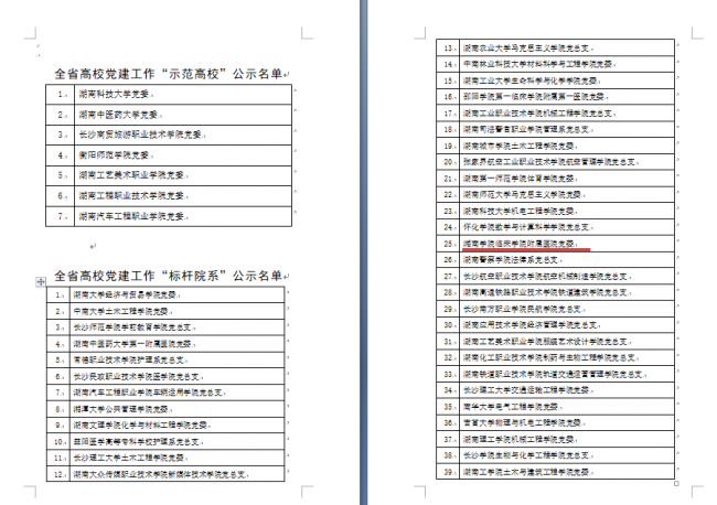 喜讯！我院成功入选全省高校党建工作“标杆院系”